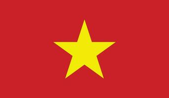 drapeau du vietnam vecteur
