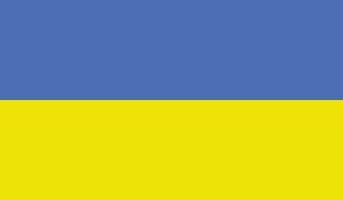 drapeau de l'ukraine vecteur