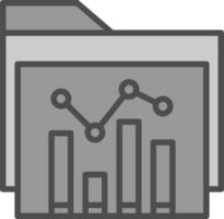 conception d'icônes vectorielles d'analyse de données vecteur