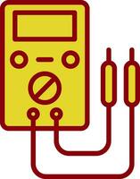 voltmètre vecteur icône conception
