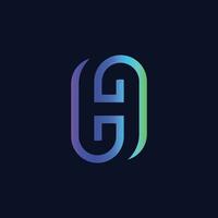 lettre h logo icône vecteur illustration modèle