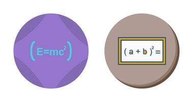 icône de vecteur de formule