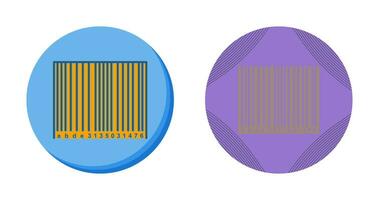 icône de vecteur de code à barres