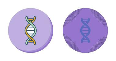 icône de vecteur d'adn