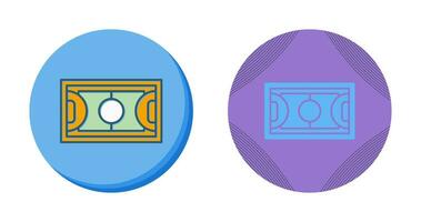 icône de vecteur de terrain de football