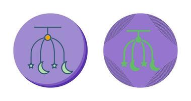 icône de vecteur de jouet de berceau