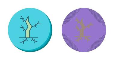 icône de vecteur d'arbre mort