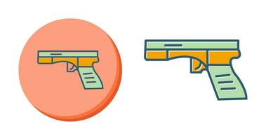 icône de vecteur de pistolet