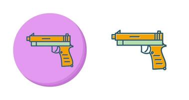 icône de vecteur de pistolet