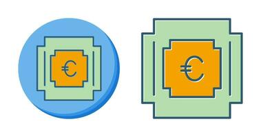 icône de vecteur symbole euro