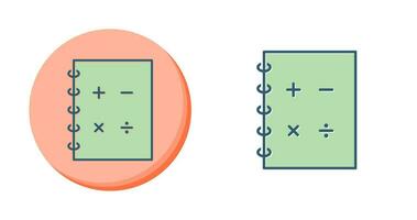 icône de vecteur de mathématiques