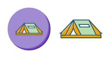 icône de vecteur de tente