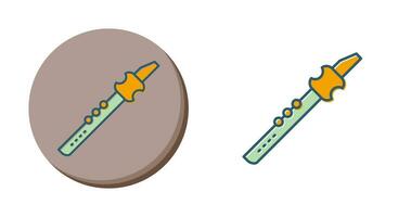 icône de vecteur de flûte