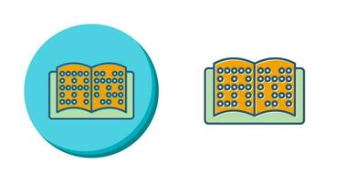 icône de vecteur braille