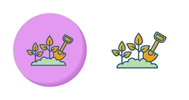icône de vecteur de jardinage