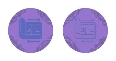icône de vecteur de plan directeur