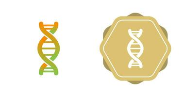 icône de vecteur d'adn