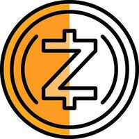 zcash vecteur icône conception