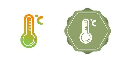 icône de vecteur de thermomètre