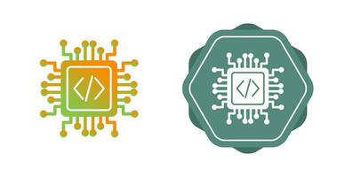 icône de vecteur de processeur
