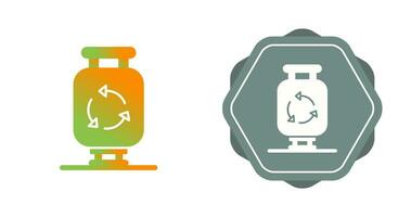 icône de vecteur de bouteille de gaz