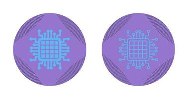 icône de vecteur de processeur