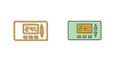 icône de vecteur de thermostat