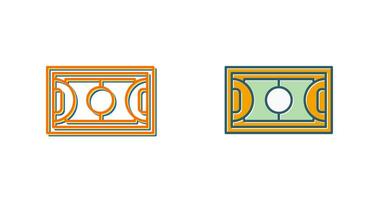 icône de vecteur de terrain de football