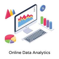 analyse de données en ligne vecteur