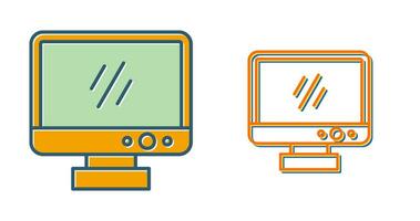 icône de vecteur de moniteur