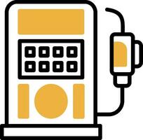 carburant pompe vecteur icône conception