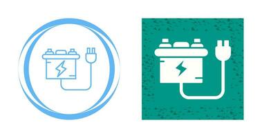 icône de vecteur de chargeur de batterie