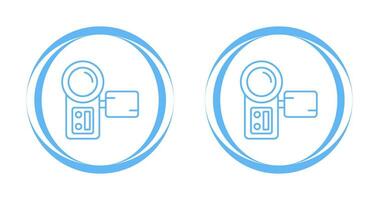 icône de vecteur de caméra vidéo