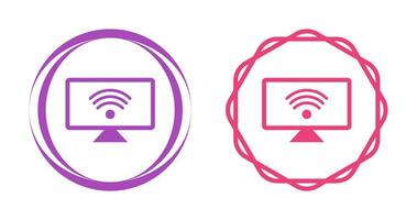 nouvelles sur l'icône de vecteur internet