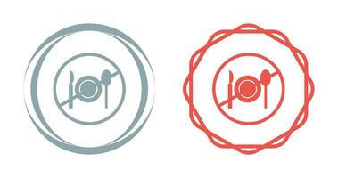 aucune icône de vecteur de nourriture