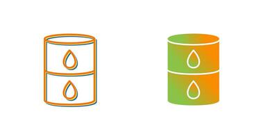 icône de vecteur de baril de pétrole