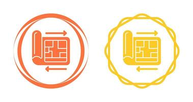 icône de vecteur de plan directeur