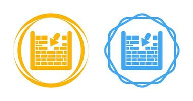 icône de vecteur de maçonnerie