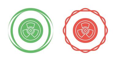 icône de vecteur nucléaire