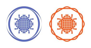 icône de vecteur de processeur
