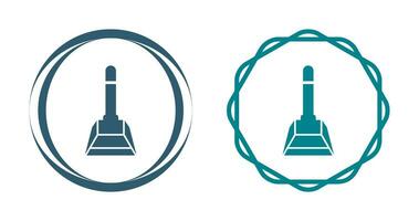 icône de vecteur de pelle à poussière