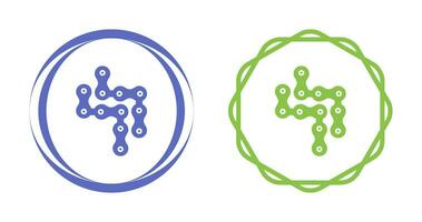 icône de vecteur de chaîne de cycle