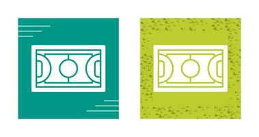 icône de vecteur de terrain de football