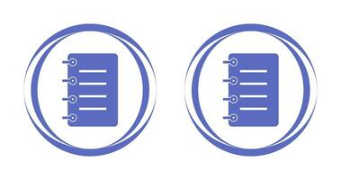 icône de vecteur de journal