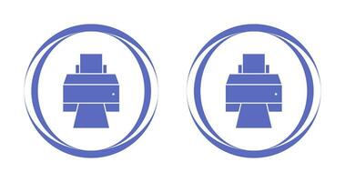 icône de vecteur d & # 39; imprimante