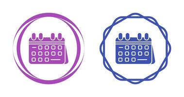 icône de vecteur de calendrier