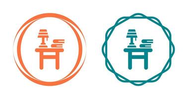 icône de vecteur de table de chevet