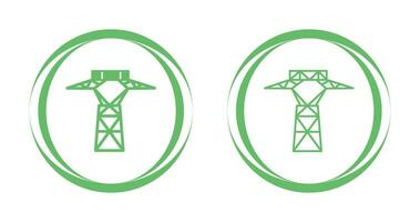 icône de vecteur de ligne électrique