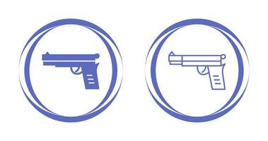 icône de vecteur de pistolet