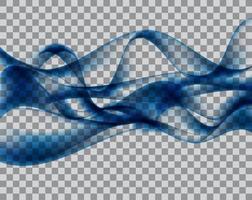 vague bleue abstraite vecteur